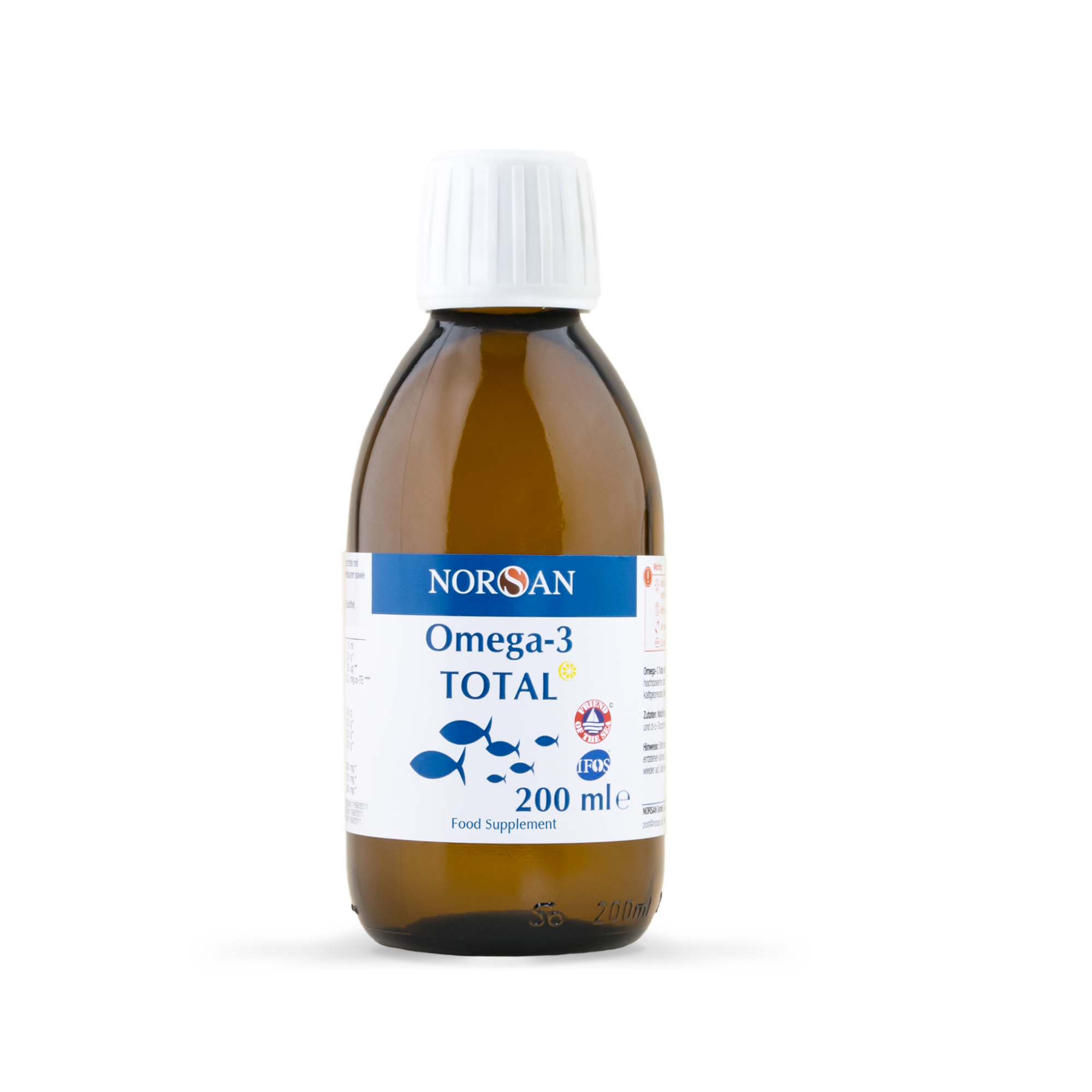 Norsan Omega-3 Total Natural Fish Oil 200ml