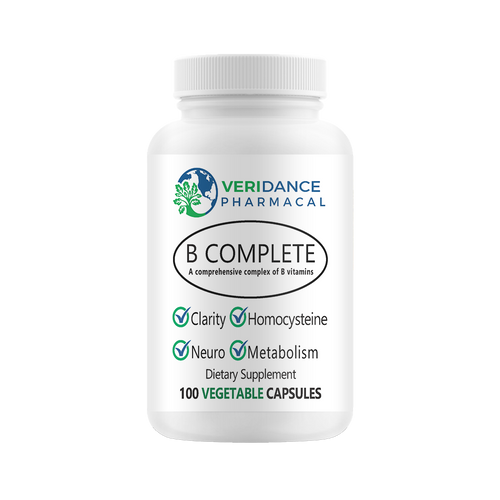 B-COMPLETE, Vitamin B complex, 100 soft vegetable capsules