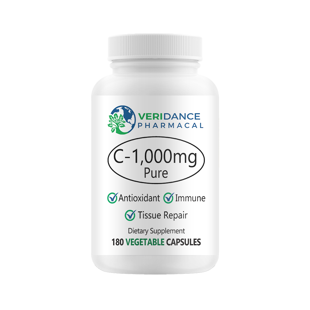 Vitamin C, 1,000mg, Ultra-pure, Non-GMO soft capsule